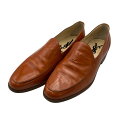 【中古】 Yves Saint Laurent イヴサンローラン Uチップ ローファー スリッポン 26.5cm メンズ D4