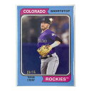 【中古】 TOPPS MLBカード ARCHIVES TREVOR STORY COLORADO ROCKIES 23/25 #124 IT1