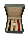 【中古】 GUCCI グッチ チェンジベルト 腕時計 クオーツ 1800L レディース D4