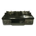 【中古】 リンナイ グリル付きガステーブル グレーメタリック 都市ガス用 12A/13A 左強火力 RT35NJH T1