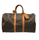 【中古】 LOUIS VUITTON ルイヴィトン マルティエ刻印 モノグラム キーポル 45 ボストンバッグ M41428 D4