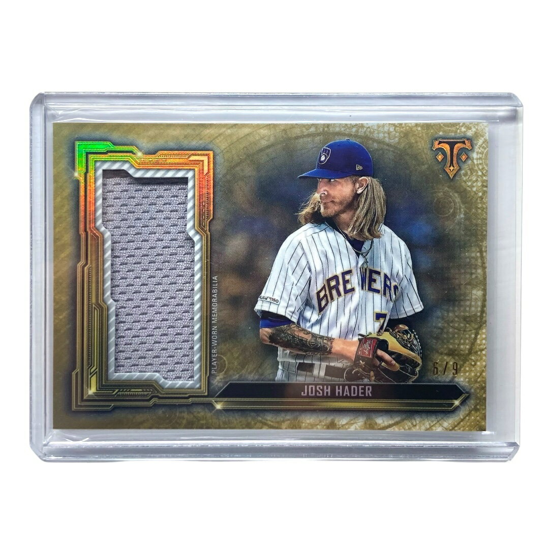 【中古】 TOPPS MLBカード TRIPLE THREADS JOSH HADER BREWERS 6/9 #SJR-JH IT2