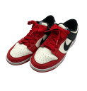 【中古】 NBA×NIKE ナイキ ダンク ロー レトロ EMB 75thアニバーサリー シカゴブルズ スニーカー DD3363-100 サイズ28.5cm D4