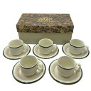 【中古】 Adam&Eve たち吉 ダイン コーヒーセット 5客 W4
