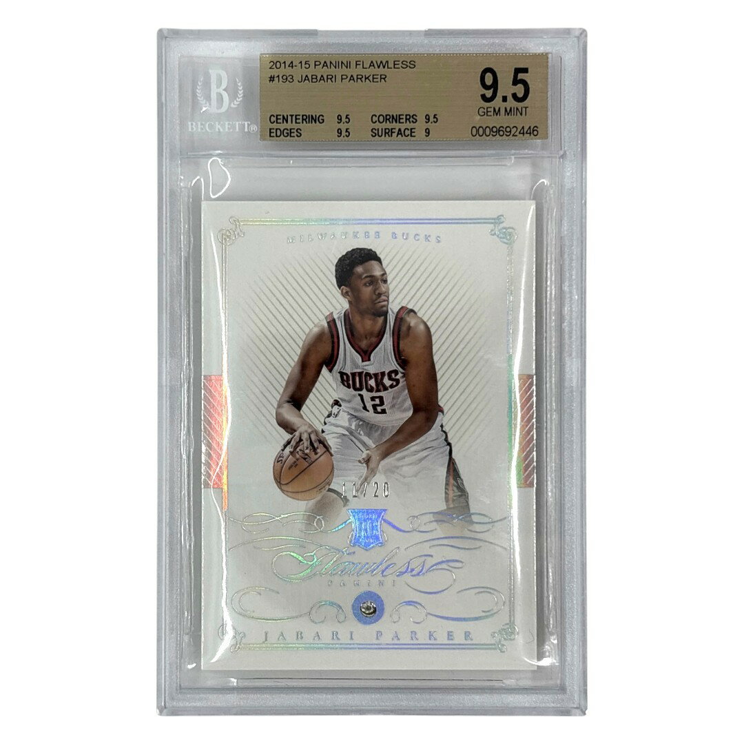 【中古】 PANINI NBAカード FLAWLESS JABARI PARKER BUCKS 11/20 #193 IT1