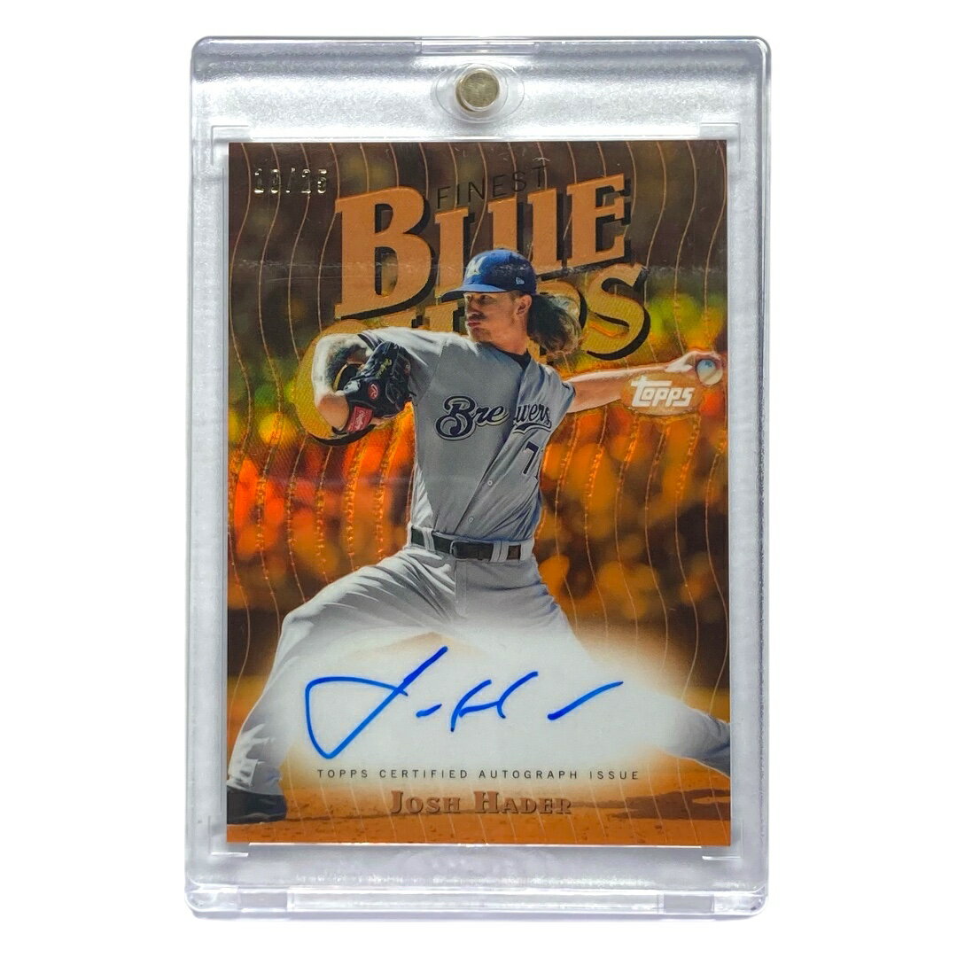 【中古】 TOPPS MLBカード FINEST JOSH HADER BREWERS 10/25 #FBCA-JH IT2
