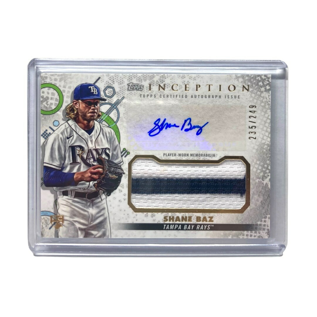 【中古】 TOPPS MLBカード INCEPTION SHANE BAZ RAYS 235/249 #IAP-SBA IT2
