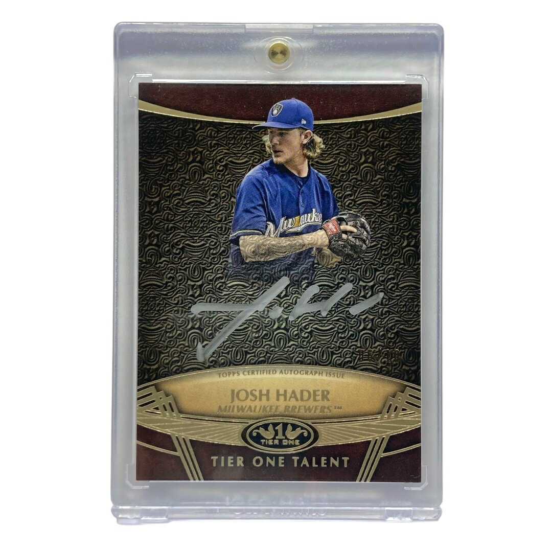 【中古】 TOPPS MLBカード TIER ONE JOSH HADER BREWERS 06/10 #TTA-JHA IT2