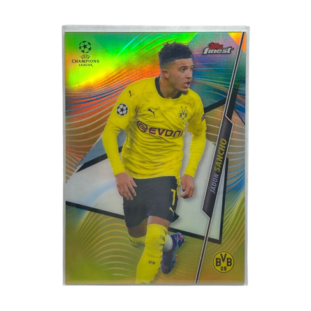 【中古】 TOPPS サッカーカード FINEST JADON SANCHO DORTMUND /50 #99 IT2