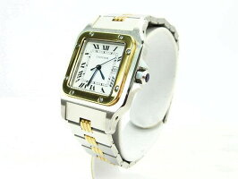 【送料無料】CARTIER/カルティエサントスガルベメンズオートマチック(旧ブレス)腕時計【】