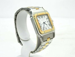 【送料無料】CARTIER/カルティエサントスガルベメンズオートマチック(旧ブレス)腕時計【】