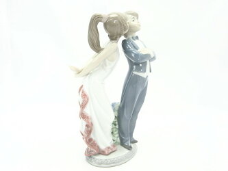 【送料無料】LLADRO/リヤドロすてきよ!LET`SMAKEUPNo5555フィギュリン陶磁器人形【中古】