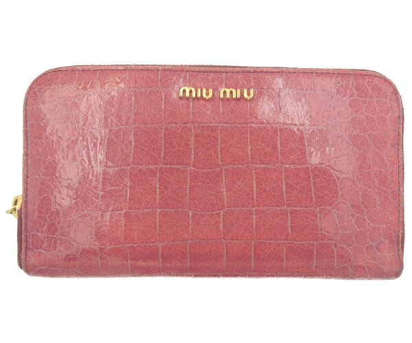 楽天市場】miumiu 財布 クロコの通販 楽天市場】miumiu 財布 クロコの通販