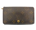 【中古】 LOUIS VUITTON ルイヴィトン モノグラム ポルト モネ ビエトレゾール M61730