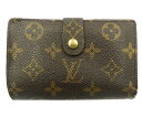 【中古】 LOUIS VUITTON ルイヴィトン モノグラム ポルトフォイユ ヴィエノワ M61663