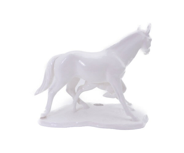 【中古】 ノリタケ フィギュリン 馬の親子 置物 [3]