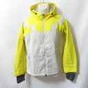 【中古】 【送料無料】 古着 レディースM NIKE/ナイキ 薄中綿 ウインドブレーカージャケット ナイロン スポーツ カジュアル イエロー/グレー 40781...