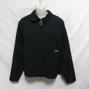 【中古】 【送料無料】 古着 メンズL KAPPA/カッパ ジップアップ ジャケット スポーツ カジュアル ブラック KP-20030AN