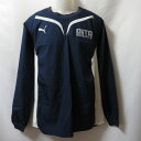 【中古】 【送料無料】 古着 メンズO PUMA/プーマ サッカー ピステトップ シャツ 長袖 練習着 ネイビー/ホワイト