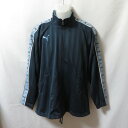 【中古】 【送料無料】 古着 メンズS-M PUMA/プーマ トラックジャケット ジャージ フルジップ カジュアル スポーツ ネイビー/ライトブルー P1121...