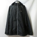 【中古】 【送料無料】 古着 ジュニアL(160) NIKE/ナイキ ウインドブレーカージャケット フード収納可 ジップ 子供用 ブラック 255820-010