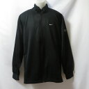 【中古】 【送料無料】 古着 メンズXL NIKE/ナイキ トラックジャケット ジャージ フルジップ カジュアル スポーツ 運動 ウォーキング ブラック 190...