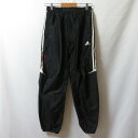 【中古】 【送料無料】 古着 メンズS adidas/アディダス プレデター ピステロングパンツ トレーニングパンツ 練習着 ブラック/ホワイト P65611