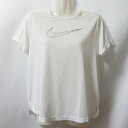 【中古】 【送料無料】 古着 ガールズXL(170) NIKE/ナイキ ポリエステルTシャツ 半袖 スポーツ ジム ジョギング トレーニング ホワイト/ブラック...