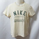 【中古】 【送料無料】 古着 メンズM NIKE/ナイキ Tシャツ 半袖 スポーツMIX カジュアル ベージュ/グリーン 328607-120