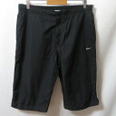 【中古】 【送料無料】 古着 メンズL NIKE/ナイキ ハーフパンツ スポーツ 練習着 トレーニング ランニング ブラック/ホワイト/グレー 125616