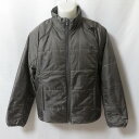 【中古】 【送料無料】 古着 メンズM adidas/アディダス 中綿 ジャケット ジップ スポーツ カジュアル 防寒 グレー/ブラック E90773