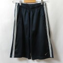 【中古】 【送料無料】 古着 レディースL NIKE/ナイキ ジャージ ハーフパンツ スポーツ トレーニング ランニング ネイビー/ホワイト/グレー 12672...
