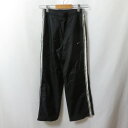 【中古】 【送料無料】 古着 ジュニアM(150) NIKE/ナイキ 裏メッシュ ウインドブレーカー ロングパンツ 長ズボン 防風 ブラック/ホワイト 4931...