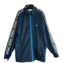 【中古】 【送料無料】 古着 メンズ3L KAPPA/カッパ トラックジャケット ジャージ フルジップ スポーツ 運動 ウォーキング ネイビー/ブルー KPO-...