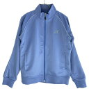 【中古】 【送料無料】 古着 レディースM new balance/ニューバランス トラックジャケット ジャージ フルジップ カジュアル スポーツ 運動 ラベン...