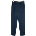 【中古】 【送料無料】 古着 メンズS MIZUNO/ミズノ チトセ 医療スクラブパンツ 男女兼用 ロングパンツ 長ズボン ネイビー MZ-0402
