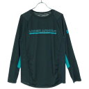 【中古】 【送料無料】 古着 メンズMD UNDER ARMOUR/アンダーアーマー ポリエステル Tシャツ 長袖 スポーツ トレーニング 練習着 ブラック/グリーン 1345253
