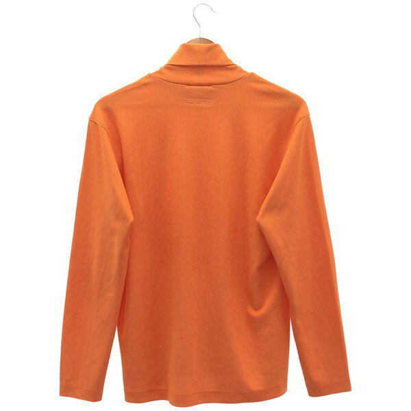 【中古】 【送料無料】 古着 メンズM NIKE/ナイキ モックネック トップス シャツ ゴルフウェア 長袖 オレンジ/ホワイト 273703-815