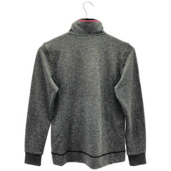 【中古】 【送料無料】 古着 レディースL NIKE/ナイキ ハーフジップ ニット トップス ゴルフウェア 長袖 グレー/ピンク 634528-032