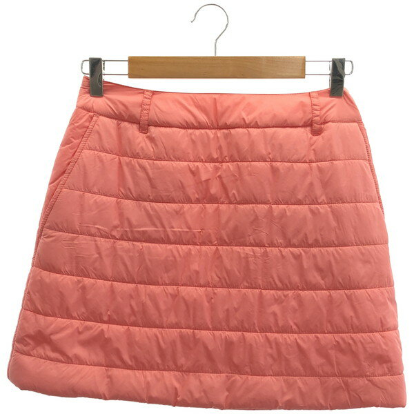 【中古】 【送料無料】 古着 レディース42 M・U SPORTS/エムユースポーツ 中綿 スカート ゴルフウェア ピンク 801H8560K