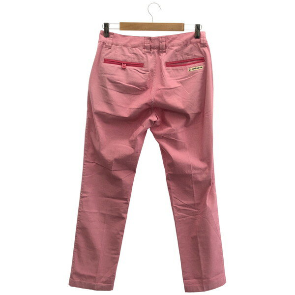 【中古】 【送料無料】 古着 メンズ79 BLACK＆WHITE SPORTSWEAR/ブラック＆ホワイトスポーツウェア ロングパンツ スラックス ゴルフ ピンク/ホワイト A5008MSE1