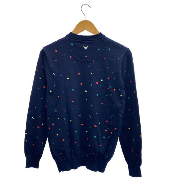 【中古】 【送料無料】 古着 レディースM Callaway Golf/キャロウェイゴルフ セーター 丸首 ゴルフウェア 長袖 ネイビー 241-8160502