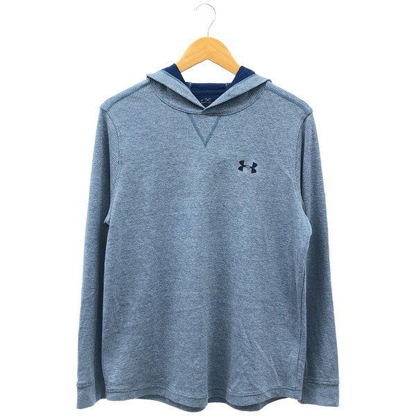 【中古】 【送料無料】 古着 メンズLG UNDER ARMOUR/アンダーアーマー ポリエステル パーカー スポーツ..
