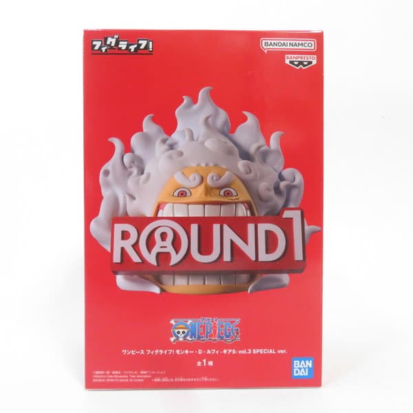 【中古】 【未開封品】 ラウンドワン限定 フィグライフ! ワンピース モンキー・D・ルフィ-ギア5 vol.3 SPECIAL ver. BANDAI NAMCO/バンダイナムコ