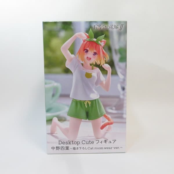 [중고] [미개봉품] Desktop Cute 피규어 오등분의 신부∫∫ 나카노 요바 신작 Cat room wear ver. TAITO/타이토 피규어