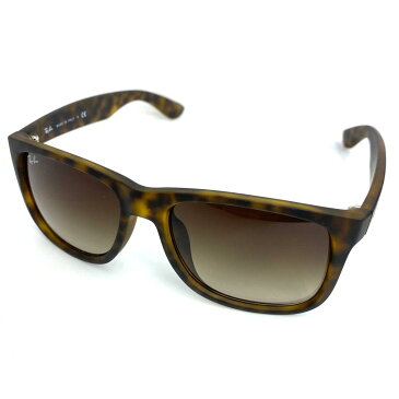 ◆Ray-Ban レイバン ジャスティン RB4165-F 856/13 サングラス◆ブラウン/brown/メンズ/レディース/服飾小物/KI1004【中古】