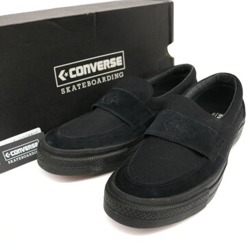 未使用品◆CONVERSE コンバース CS LOAFER SK キャンバス スリッポン サイズ28cm◆ black /黒/ブラック/スニーカー/メンズ/シューズ/靴【中古】