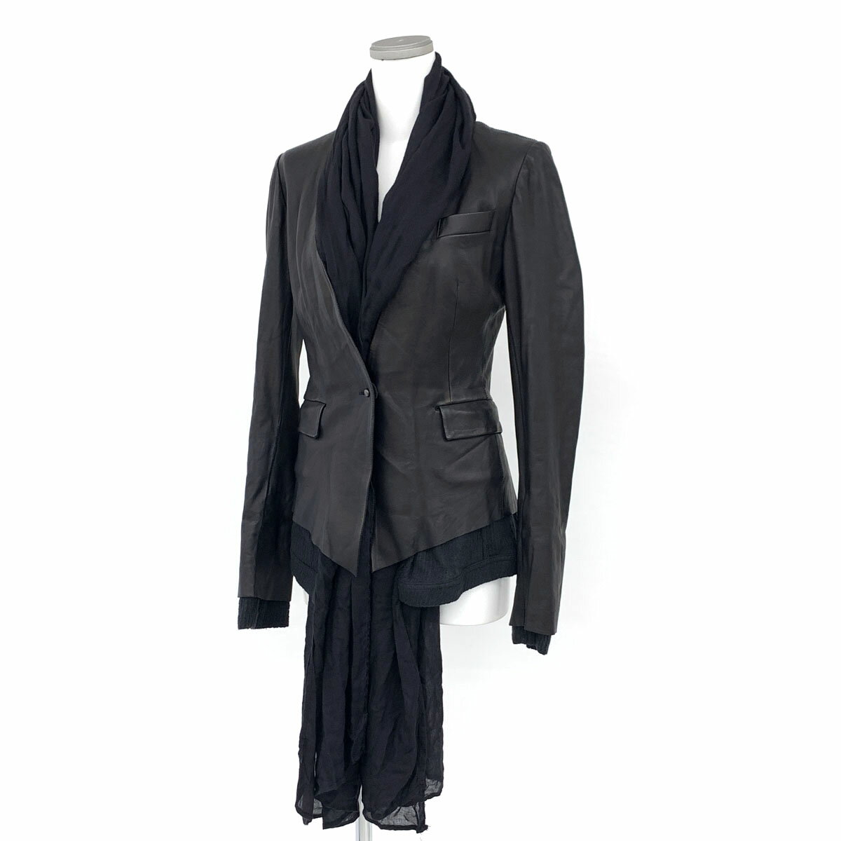 レディースファッション, コート・ジャケット ISAAC SELLAM 36 black 