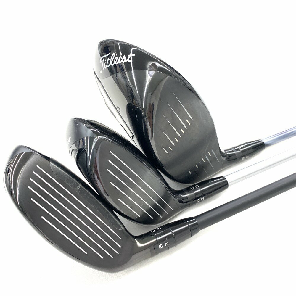 美品◆Titleist タイトリスト TS1＆TS2＆T200 ドライバー ロフト9.5 フレックスS◆ ウッド 18°/UT 21°/アイアン6本/ボーケイ SW 56° 【中古】