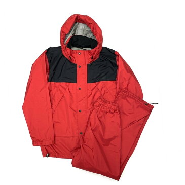 THE NORTH FACE ザノースフェイス セットアップ M NP-2513 レッド メンズ マウンテンジャケット ゴアテックス 上下セット KI1004【中古】